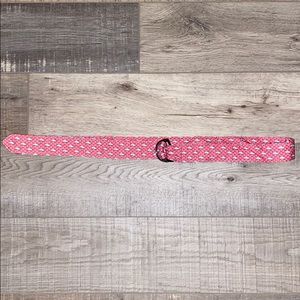 Pink Vineyard Vines Belt